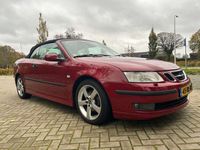 tweedehands Saab 9-3 Cabriolet 1.8t Vector 2005 Rood Airco Cruise