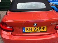 Occasion BMW 220 Sport Line 184 PK (135 kW) 2016 Oranje Cabriolet