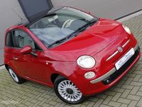 tweedehands Fiat 500 1.2 rood lounge Airco/panorama dak/parkeer sensoren