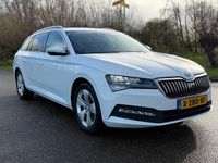 Occasion Skoda Superb Business Line 150 PK (110 kW) 2021 Wit Stationwagen
