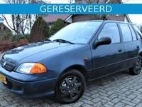 Occasion Suzuki Swift GLX 86 PK (63 kW) 2002 Blauw Hatchback