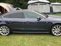 Occasion Audi A5 Proline 170 PK (125 kW) 2014 Blauw Hatchback