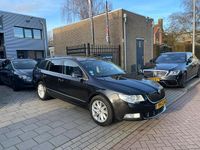 Occasion Skoda Superb Business Line 161 PK (118 kW) 2010 Zwart Stationwagen