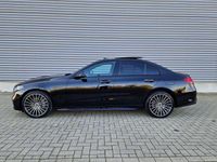 tweedehands Mercedes C300 Amg Night Panodak Burmester Camera Carbon Sfeerverlichting