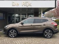 tweedehands Nissan Qashqai 1.2 Tekna | Leder, Pano, Trekhaak, Stoelverw., Navi, 360Camera, Dodehoek, Lane Assist | Dealeroh. 1e Eig | NAP |