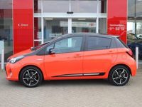 tweedehands Toyota Yaris 1.5 Hybrid Orange Sport | Navi | Cruise Control | Achteruitrijca