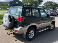 tweedehands Nissan Terrano 2.4 Luxury groen 2001 AIRCO/APK/4X4/LMV!