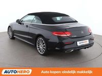 Occasion Mercedes C200 AMG line 197 PK (144 kW) 2019 Zwart Cabriolet