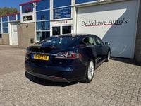 Occasion Tesla Model S 235 kW (320 PK) 2013 Blauw Hatchback