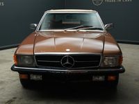 tweedehands Mercedes SL280 W107 European bumpers/headlights, Milan Brown Metallic, Brown leather, Automatic gearbox, Poduction-date Nov-1978, Option 870 electric seat heater