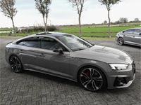 tweedehands Audi A5 Sportback 45TFSI 266pk Quattro S-Line Competition Black optic Pano Laser-Led 20-Inch Camera Keyless Sfeerverl Raute