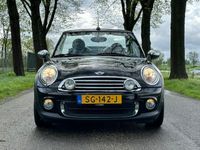 tweedehands Mini ONE Cabrio 1.6Chili | Leder | Airco | Parkeersensor | Windscherm