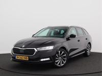 Occasion Skoda Octavia Business Line 150 PK (110 kW) 2021 Zwart Stationwagen