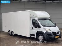 tweedehands Fiat Ducato 130pk 30m3 XXL Bakwagen B rijbewijs 3500kg Meubelbak Koffer Gesloten laadbak Airco Cruise control