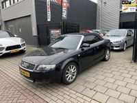 Occasion Audi A4 Cabriolet S-Line 170 PK (125 kW) 2004 Zwart Cabriolet