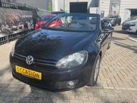 tweedehands VW Golf Cabriolet 1.2 TSI BlueMotion Highline uitvoering airco/cli