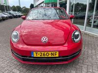 Occasion VW Beetle Cabriolet Sportline 160 PK (117 kW) 2014 Rood Cabriolet