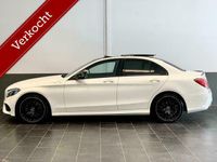 tweedehands Mercedes C250 Sport Edition Premium Plus AMG NIGHT | Pano | 360 Camera | Dodehoek