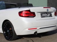 tweedehands BMW 218 2-SERIE Cabrio d Sportline Navi Sportstoelen Clima Cruise Led kop