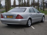 tweedehands Mercedes S500L Youngtimer l Luchtvering l Distronic l Bi Xenon l Leder l Memory Pakket l PTS l Comand l Stoelverwarming l Electrisch verstelbare achterbank l