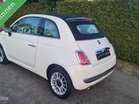 tweedehands Fiat 500 Cabrio 1.2 Lounge NWE APK Airco Leder