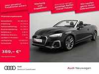 Occasion Audi A5 Cabriolet S-Line 204 PK (150 kW) 2024 Zwart Cabriolet