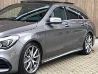 Occasion Mercedes CLA45 AMG AMG 381 PK (280 kW) 2017 Grijs, metallic lak Stationwagen
