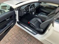 tweedehands Mercedes E200 Cabriolet Edition Sport|Parelmoer Wit|Zwart Leer|S