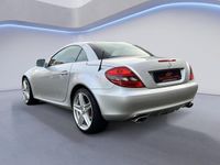 tweedehands Mercedes SLK200 K. Prestige Plus Apple Carplay, Stoelverwarming, Airscarve, Leder, 18"LM, Airco, Cruise Control (MET GARANTIE*)