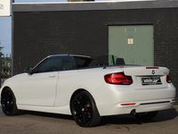 tweedehands BMW 218 2-SERIE Cabrio d Sportline Navi Sportstoelen Clima Cruise Led kop