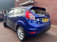 Occasion Ford Fiesta Titanium 125 PK (91 kW) 2016 Blauw (metallic) Hatchback