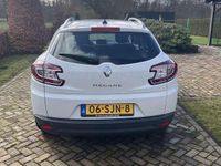 Occasion Renault Mégane GrandTour Expression 110 PK (80 kW) 2011 Wit Stationwagen