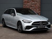Occasion Mercedes C300 AMG line 2024 Zilver (metallic) Stationwagen