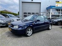 Occasion VW Golf III Trendline 90 PK (66 kW) 1998 Blauw Cabriolet