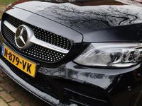 tweedehands Mercedes C200 B. Solution AMG Aut. | 43 AMG uitgevoerd | Panorama | Sfeerverlichting | Botswaarschuwing | Led | NAP