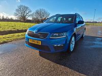Occasion Skoda Octavia RS 220 PK (161 kW) 2014 Blauw Stationwagen