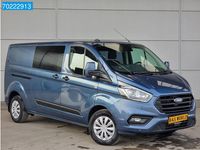 tweedehands Ford Transit Custom 170pk L2H1 Dubbele cabine Xenon Airco Cruise Camera Trekhaak 4m3 Airco Dubbel cabine Trekhaak Cruise control