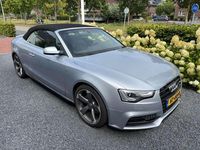 Occasion Audi A5 Cabriolet S-Line 170 PK (125 kW) 2016 Zilver Cabriolet