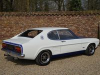 tweedehands Ford Capri CAPRI 2600 RS "Bare-metal"-restoration, They only used NOS-parts, This 2600 RS represents the top of the range The restoration is largely recorded in book form