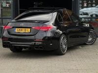 Occasion Mercedes C220 AMG line 2021 Zwart (metallic) Sedan