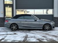 tweedehands Mercedes C220 220D LEDER/AUT/LED/CABRIO AMG UITVOERING