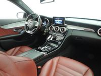 tweedehands Mercedes C220 CDI AMG Prestige (leer,burmester,360,sfeerverlichting,panodak)