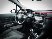 tweedehands Citroën C3 1.2 PureTech Shine Rijklaar INCL GARANTIE | Clima | Cr Control | Navigatie | Camera | PDC | Zwart /rood dak |