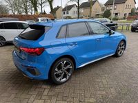 Occasion Audi A3 Sportback S-Line 150 PK (110 kW) 2021 Blauw Hatchback