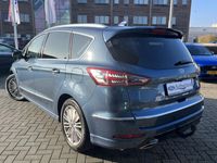 tweedehands Ford S-MAX 2.5 FHEV Vignale 190pk Hybrid | Trekhaak afneembaar | 1.750 kg trekgewicht | Stoelverwarming + ventilatie | Lederen bekleding + Memory stand | Navigatie |