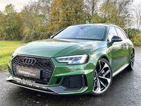 tweedehands Audi RS4 Avant 2.9 TFSI 450pk Quattro Keramiek Carbon Pano B&O RS-zetels 20-inch Sonomagroen