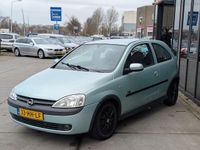 Occasion Opel Corsa 125 PK (91 kW) 2001 Groen Hatchback