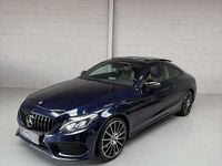 Occasion Mercedes C250 Prestige 211 PK (155 kW) 2017 Blauw Coupé