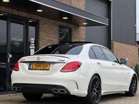 tweedehands Mercedes C63S AMG C-KLASSEAMG S 2017 4.0 V8 Dealer onderhouden Parelmoer Wit BTW auto