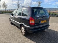 tweedehands Opel Zafira 1.8-16V Elegance Zwart 2003 Airco Cruise 7-Zits